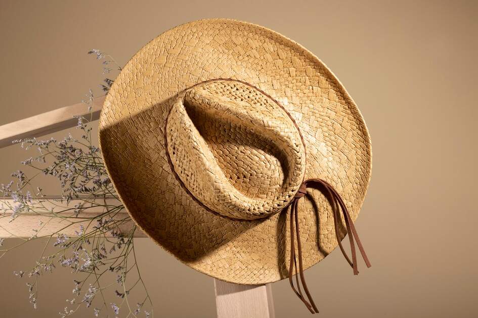 Wide-Brimmed Straw Hats